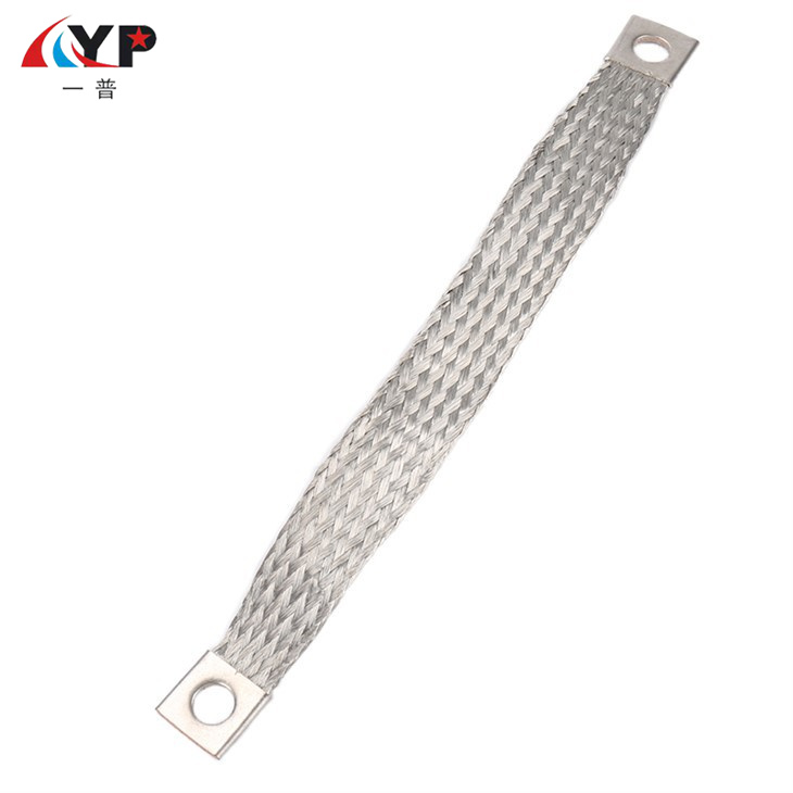 Conector de cinta trenzada de cobre estañado para sistemas de alimentación