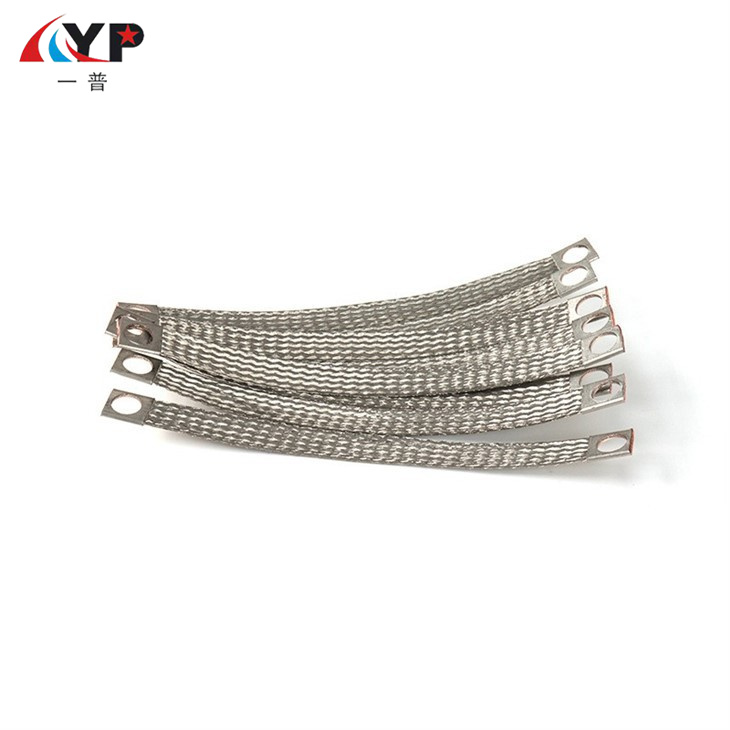 Conector suave de correa trenzada de cobre estañado